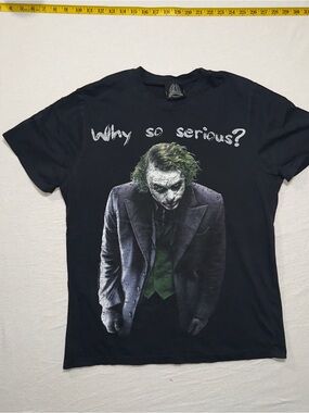 Why So Serious? Joker Graphic Tee - Black/Green